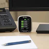 Mesureur de CO2 / Mesureur de CO Image d'utilisation