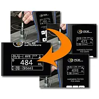 Mesureur de dureté | Exemple d'utilisation