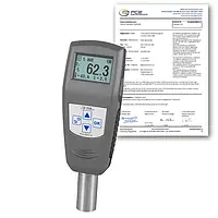 Mesureur de dureté PCE-DDO 10-ICA avec certificat d'étalonnage ISO 