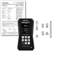 Mesureur de force PCE-DFG 1000 X-ICA avec certificat d'étalonnage ISO 