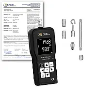Mesureur de force PCE-FM 200-ICA avec certificat d'étalonnage ISO 