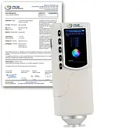 Mesureur de la couleur PCE-CSM 4-ICA avec certificat d'étalonnage ISO 