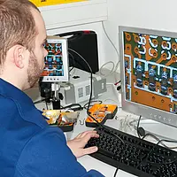 Microscope de laboratoire | Exemple d'utilisation