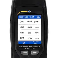 Moniteur de dioxyde de carbone | Affichage