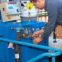 pH mètre Image d'utilisation