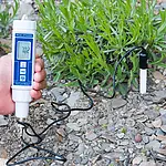 pH-mètre pour le sol | Exemple d'utilisation