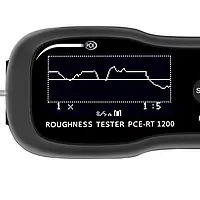 Rugosimètre | Écran (vue graphique)