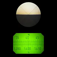 Réfractomètre Echelle