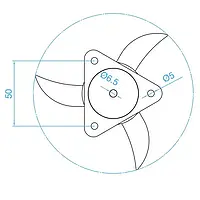 Anémomètre | Dimensions