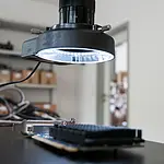 Vidéo-microscope LED