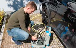 Testing an EV Charging Station.