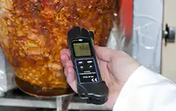 Infrared thermometer application