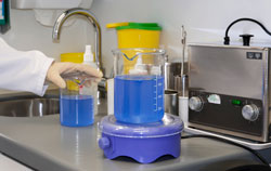 Magnetic Stirrer in Use