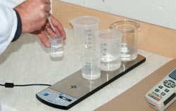 Magnetic stirrer with multiple stirring points.