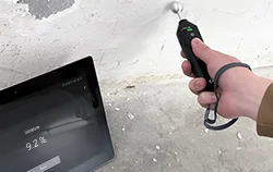 Wall moisture meter application.