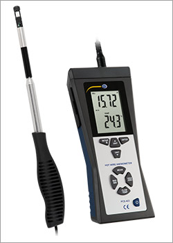 Appareils de mesure de l'air / Anémomètres à fil thermique