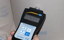 Application typique de l'analyseur d'humidité des matériaux PCE-PMI 2