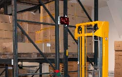 Large display for warehouse monitoring .