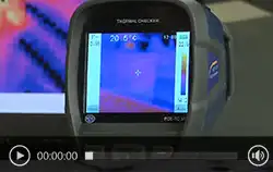 Video einer Inspektionskamera im Einsatz
