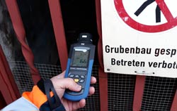 Geigerzähler PCE-RAM 10 in der Anwendung