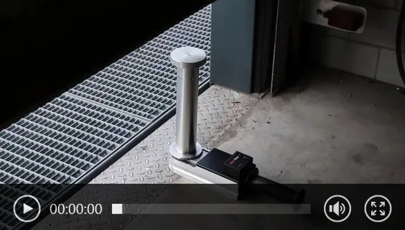 Video Strumento di misura per cancelli e porte motorizzate
