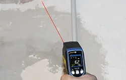 Thermometer in einer Anwendung