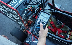 VDE-Testgerät in der Anwendung