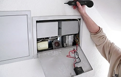 Wandscanner Anwendung.