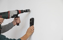 Wandscanner Anwendung.