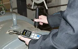 Miernik wibracji drgań PCE-VT 2700S / Aplikacja