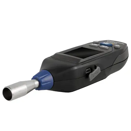 Aerosol particle counter Side view