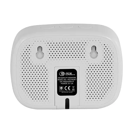 Air Quality Meter Rear side