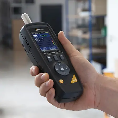 Particle Counter Anwendungsbild