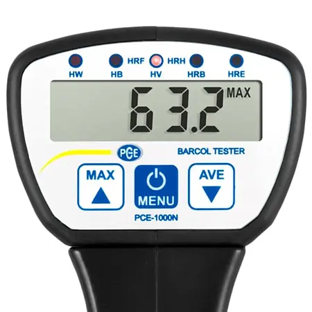 Metal Hardness Tester Display