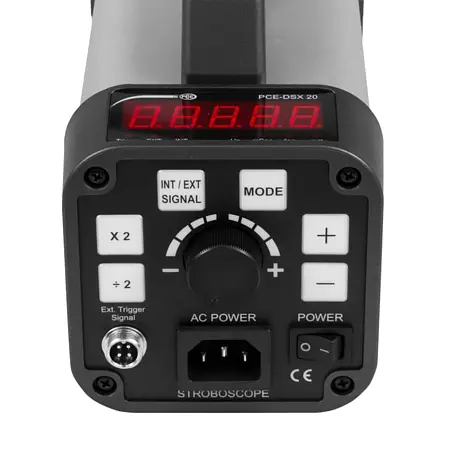 Handheld Tachometer Control panel