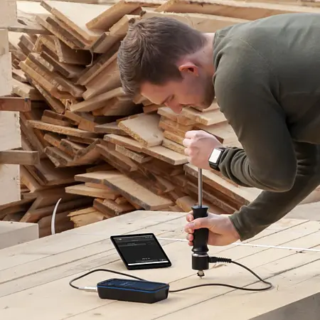 Absolute Moisture Meter Application picture