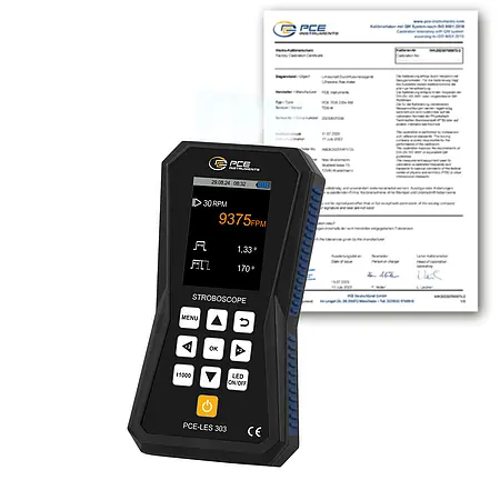 UV measuring device / UV Light Meter PCE-LES 303-ICA