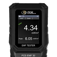 EMF measuring device / EMF test device Display