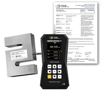 Force Gauge / Digital Force Gauge PCE-DFG 50K X-ICA incl. ISO-Calibration Certificate 