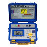 Micro-, milli-, megohmmeter Frontal