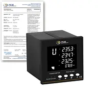 Panel Meter PCE-PA 5500-ICA incl. ISO-Calibration Certificate 