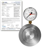 Tension Dynamometer PCE-HFG 2.5K-ICA Incl. ISO Calibration Certificate 