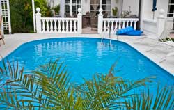 Utilizzo del misuratore di cloro in piscina