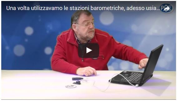 Wolfgang Rudolph le spiega il funzionamento e l'utilizzo di un termoigrometro
