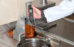 Uso del termometro a penetrazione