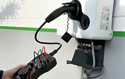 Utilizzo del tester VDE