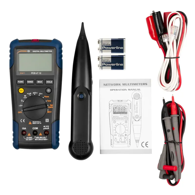 Localizzatore Di Cavi Ms6818 12V-400V AC/DC: Rilevatore Elettronico Per Tubi Metallici E Linee Elettriche. Lo Strumento Che Ti Serve Per Cantieri Edili E Impianti Di Comunicazione.