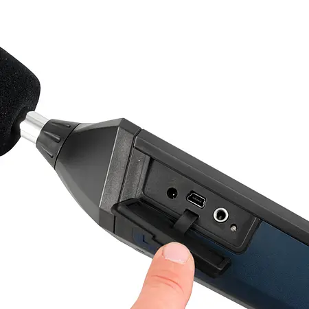 Connessioni del datalogger