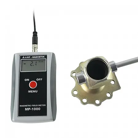 Misuratore di campi elettromagnetici Vista frontale