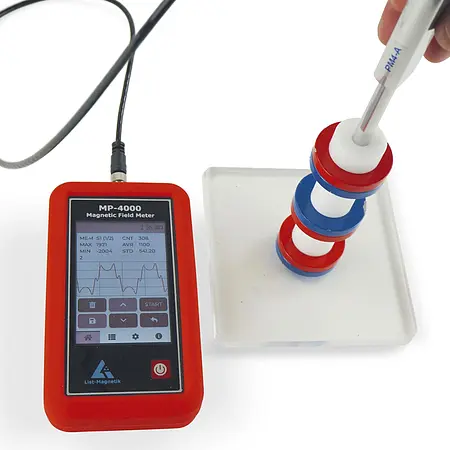 Misuratore di campi elettromagnetici Immagine dell'applicazione